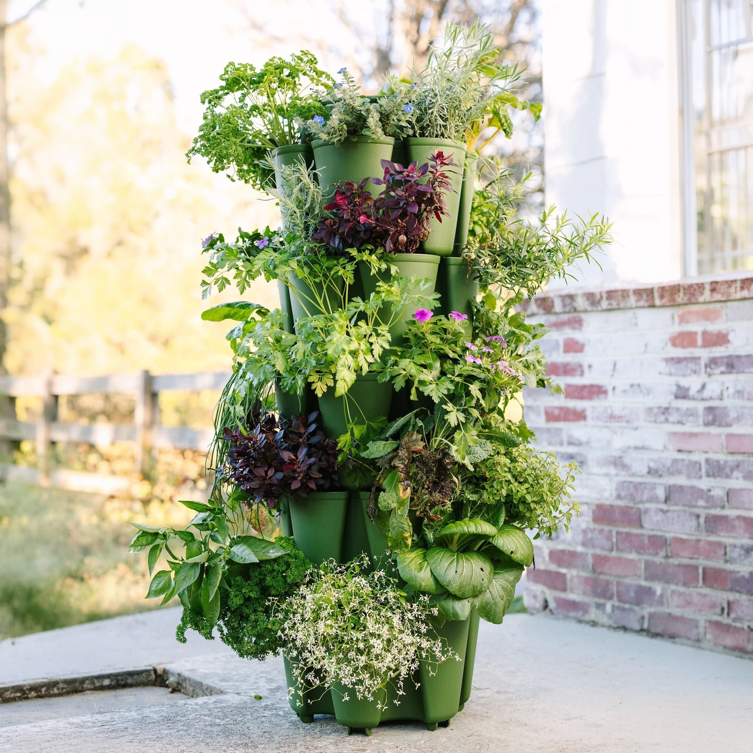 5 Tier GreenStalk Garden Original Vertical Planter - Basic Texture