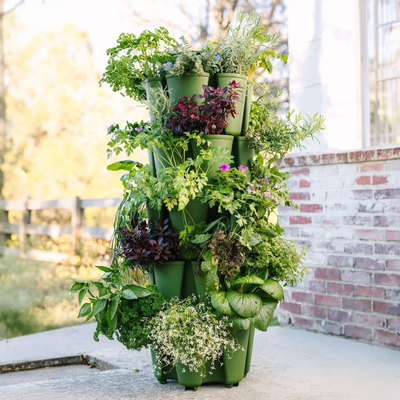 5 Tier GreenStalk Garden Original Vertical Planter from Lazy Leaf