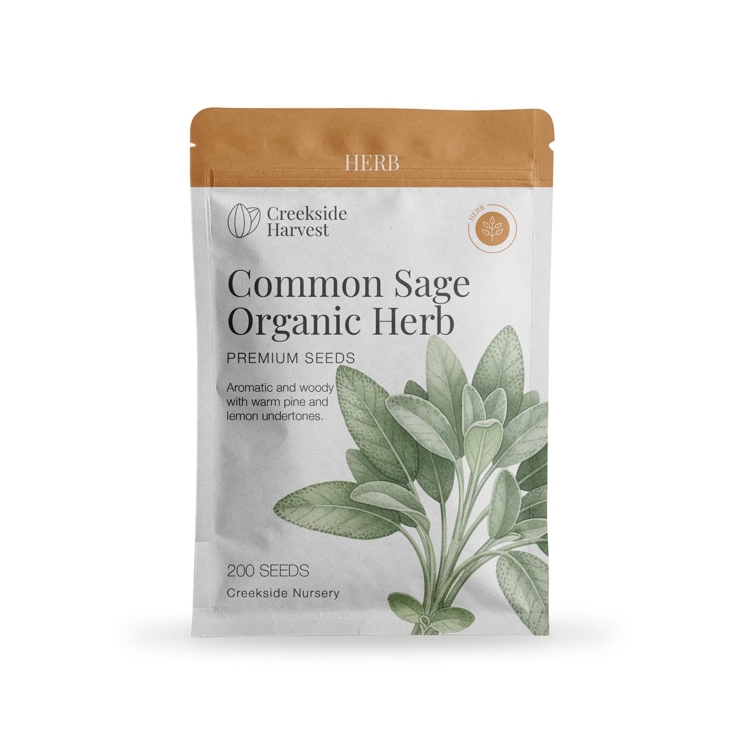 Common Sage Organic Herb Seeds