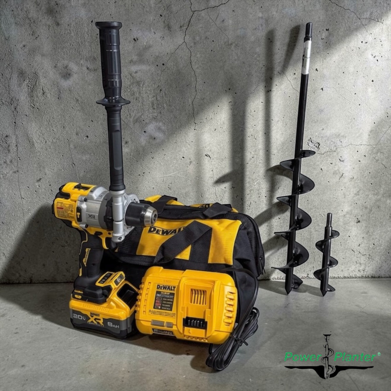 Easy Dig Gardener Starter Bundle (2" x 7" and 3" x 24" plus DEWALT DCD1007WW1)