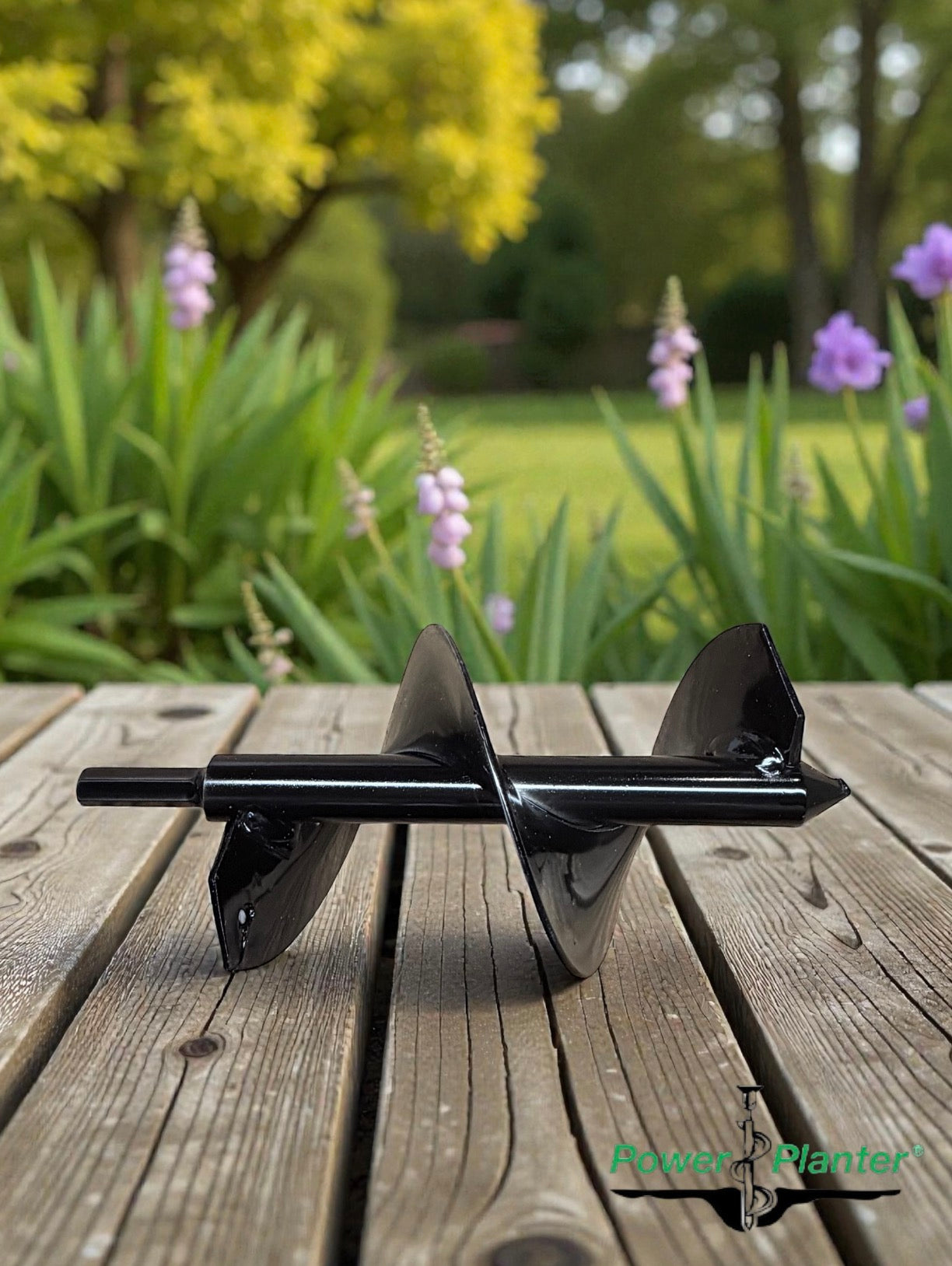 Bulb Planting Auger & Bedding Plant Tool (3" x 7")