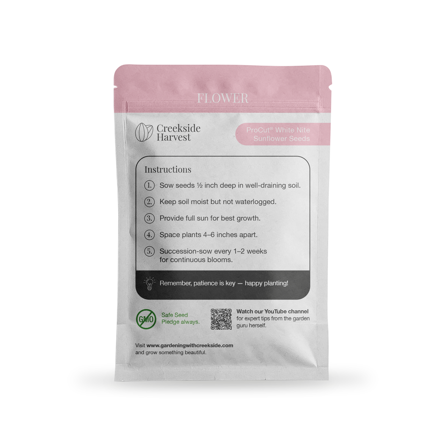 ProCut® White Nite Sunflower Seeds